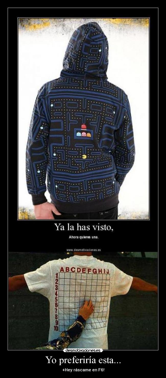 Yo preferiría esta... - 