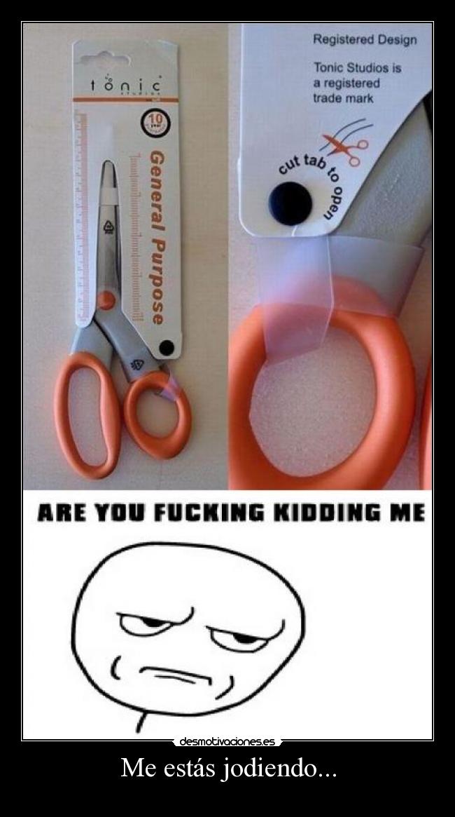 Me estás jodiendo... - 