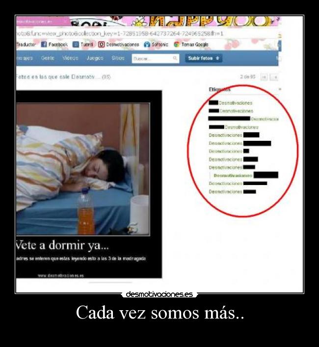 Cada vez somos más.. -