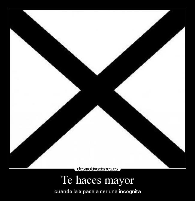 Te haces mayor - 