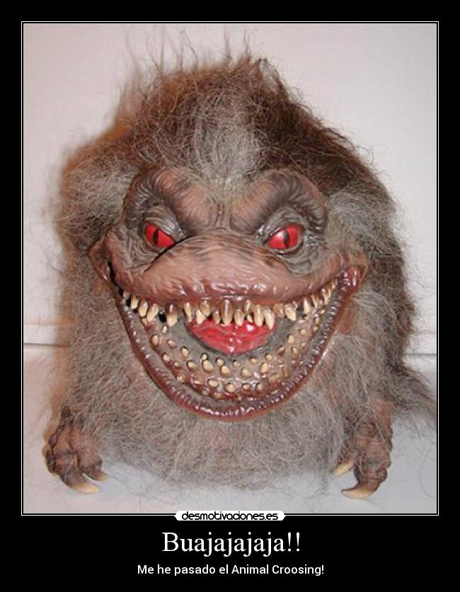 Buajajajaja!! - Me he pasado el Animal Croosing!