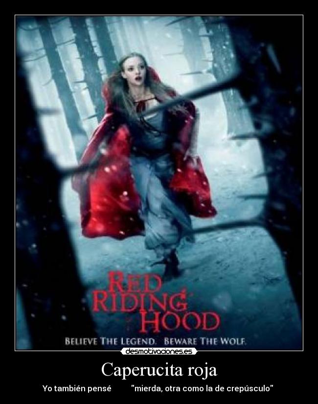 Caperucita roja -