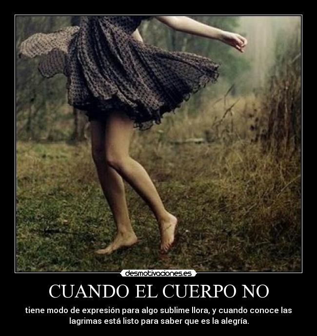 CUANDO EL CUERPO NO -