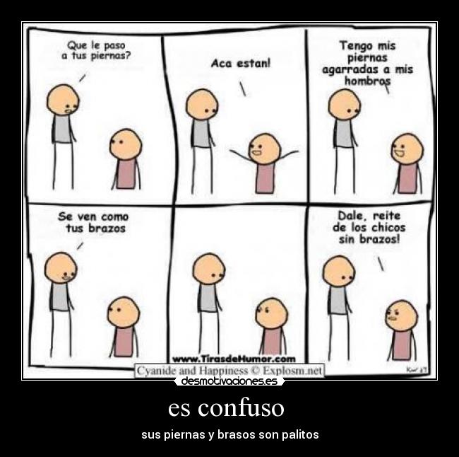 es confuso  - 