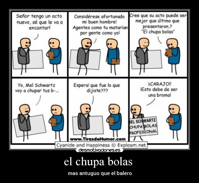 el chupa bolas  - mas antuguo que el balero