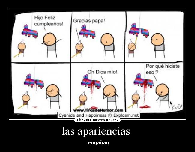 las apariencias - engañan