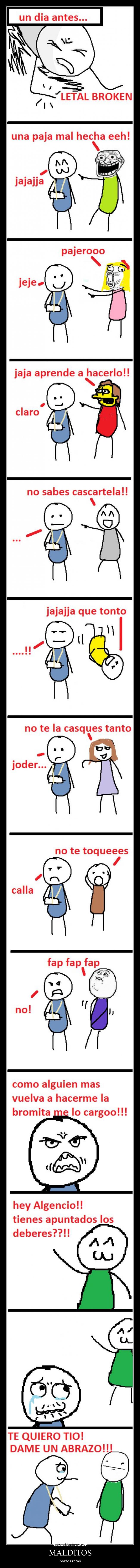 MALDITOS - brazos rotos