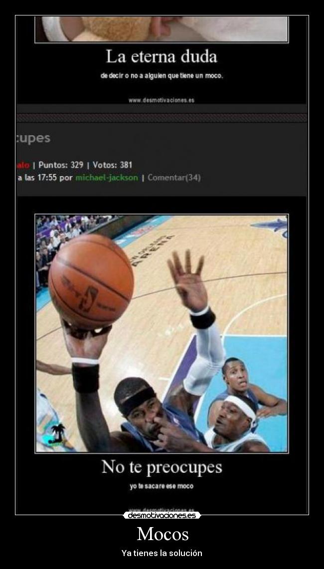 carteles moco desmotivaciones