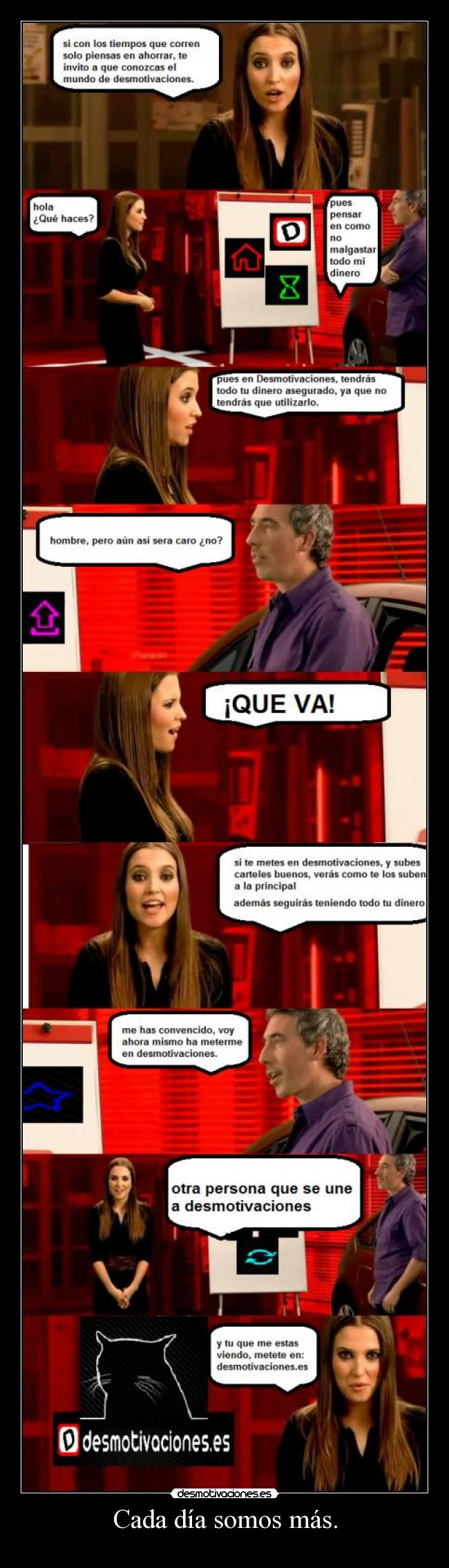 Cada día somos más. - 