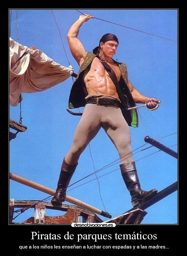 Piratas de parques temáticos -