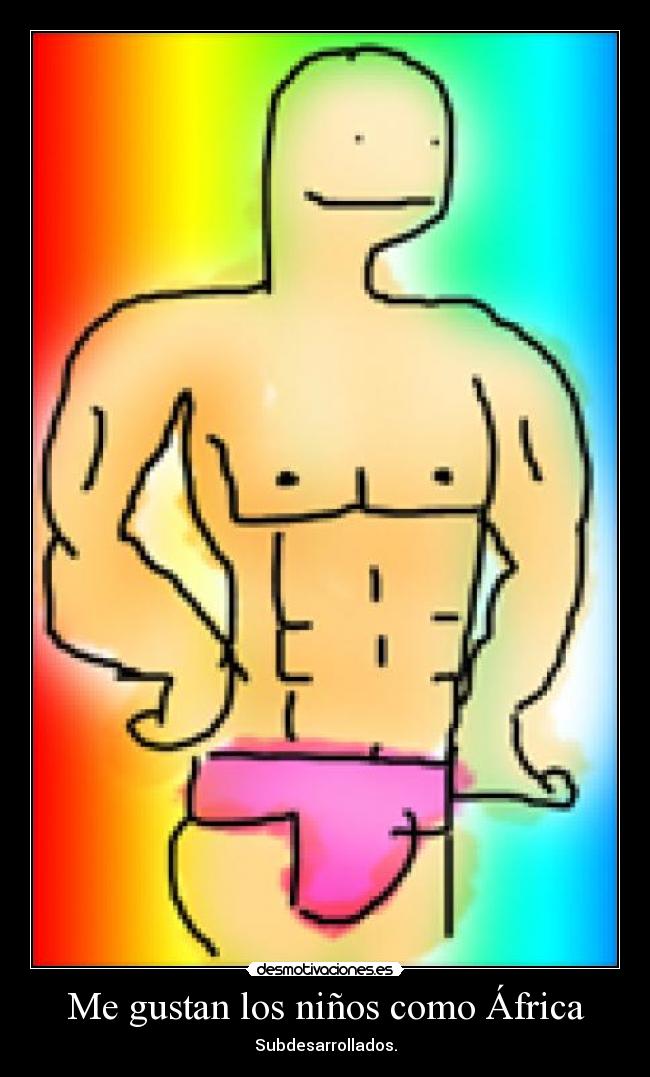 Me gustan los niños como África -