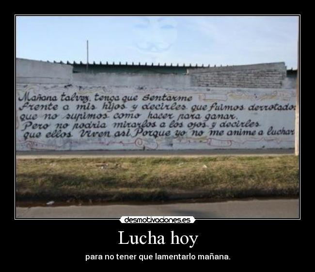 Lucha hoy -