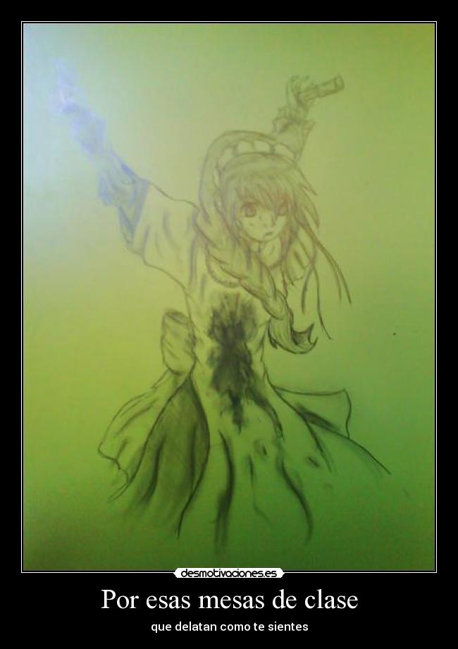 Por esas mesas de clase - 