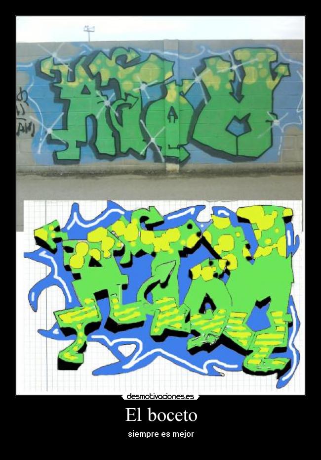 El boceto -