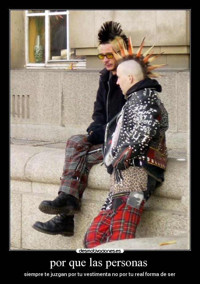 por que las personas -