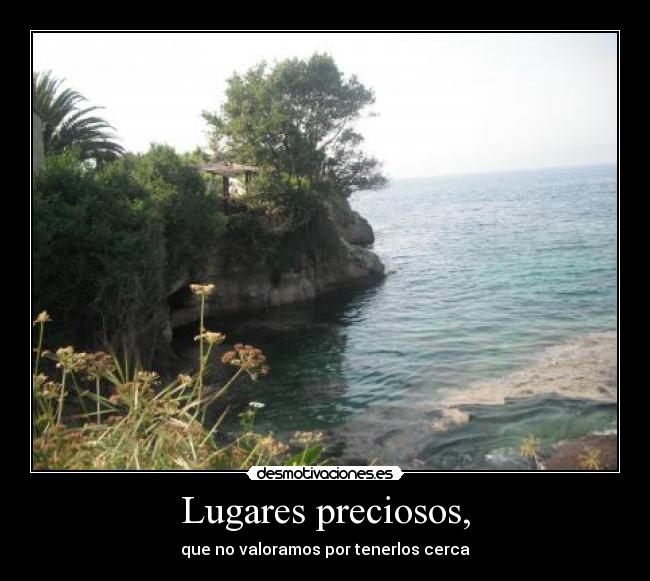 Lugares preciosos, - 