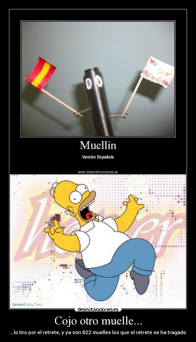 Cojo otro muelle... -