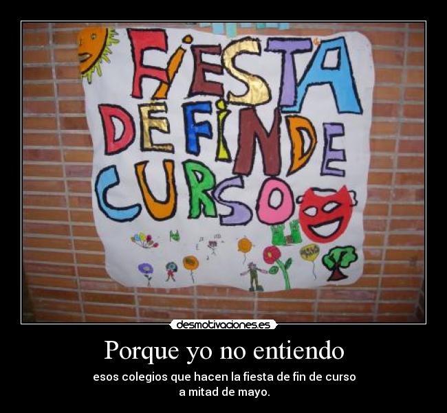 Porque yo no entiendo -