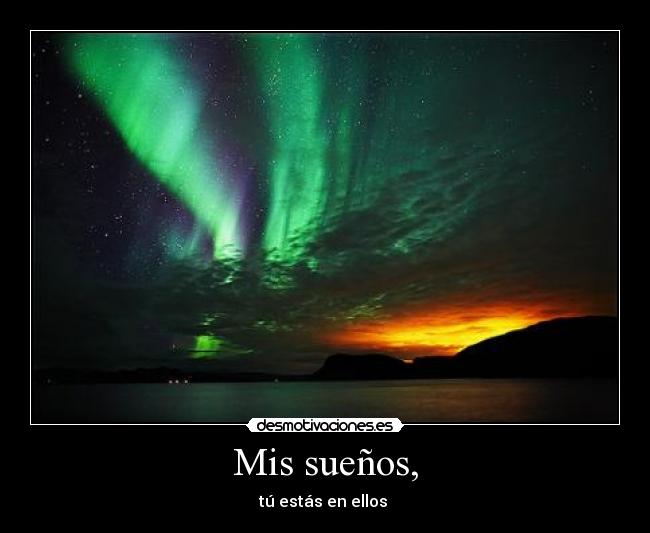 Mis sueños, - 