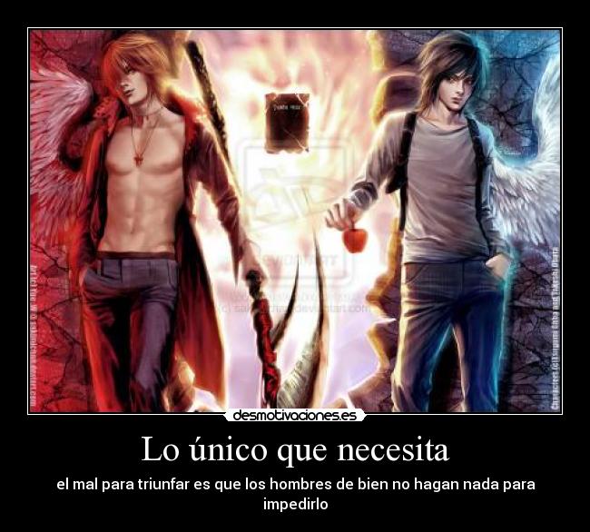 carteles death note maldad frase desmotivaciones