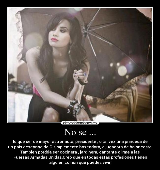 No se ... - 