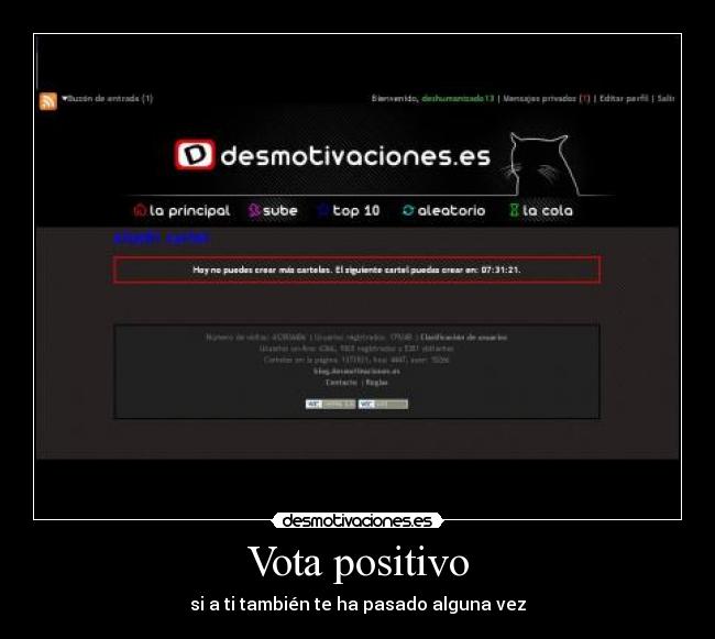 Vota positivo -