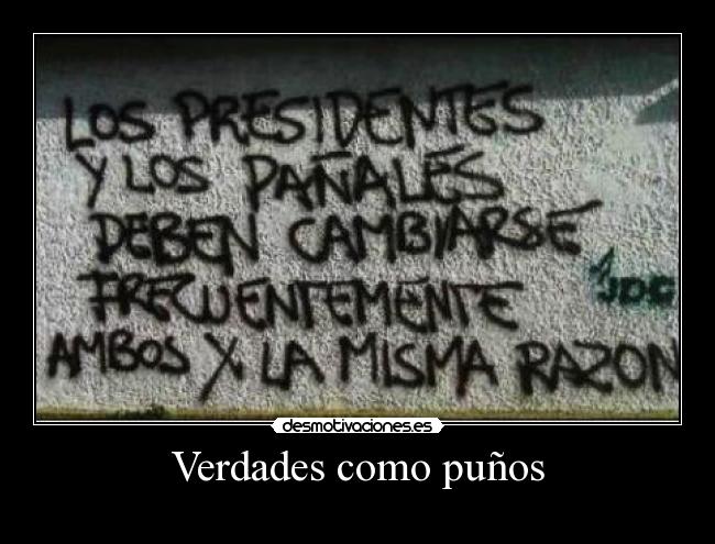 carteles verdades desmotivaciones