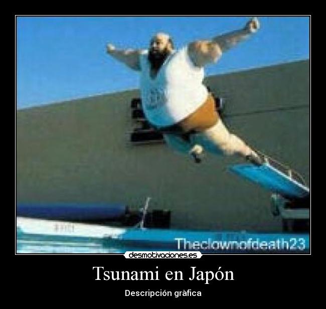 Tsunami en Japón - Descripción gràfica