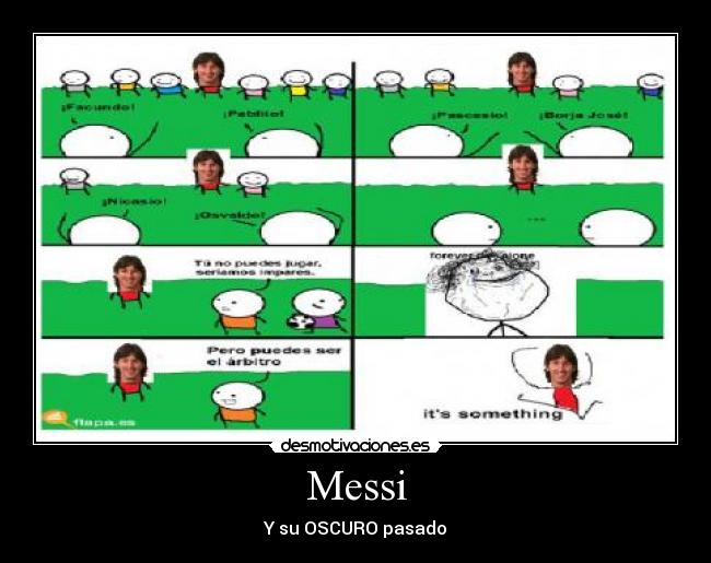 Messi - Y su OSCURO pasado