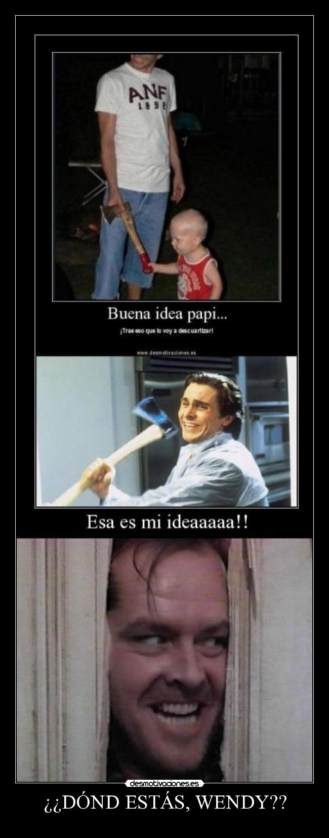 ¿¿DÓND ESTÁS, WENDY?? -