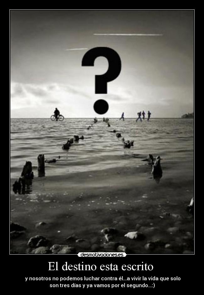 El destino esta escrito  - 
