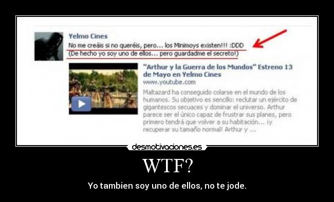 WTF? - Yo tambien soy uno de ellos, no te jode.