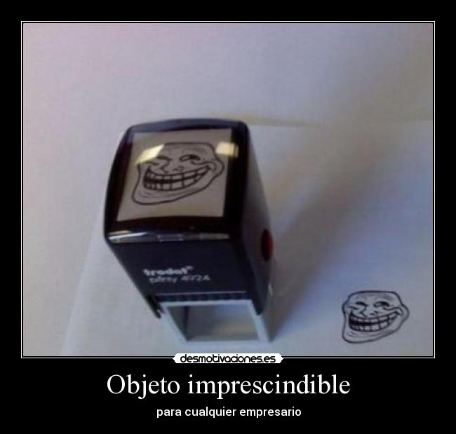 Objeto imprescindible -