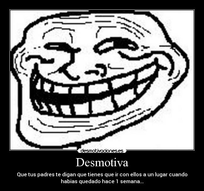 carteles trollface desmotivaciones