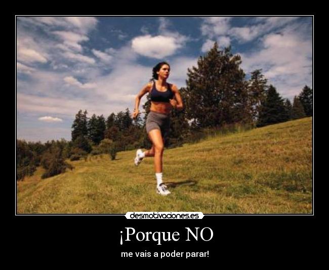 carteles correr desmotivaciones