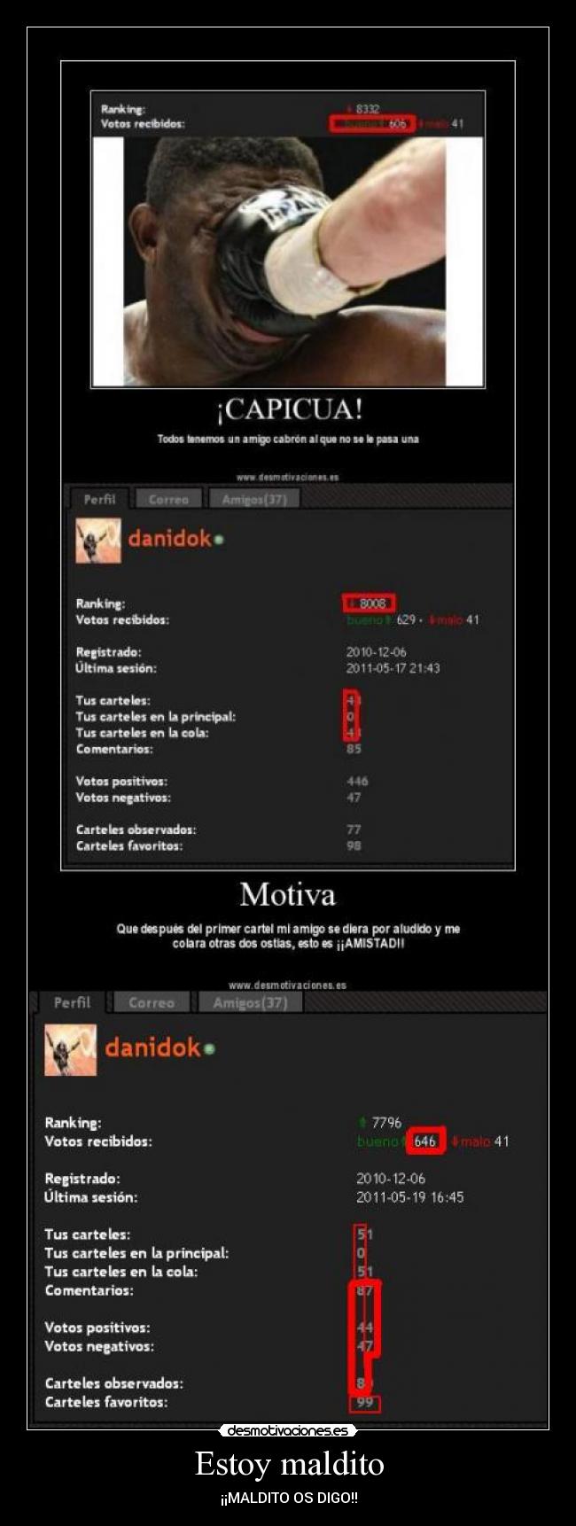 Estoy maldito - ¡¡MALDITO OS DIGO!!