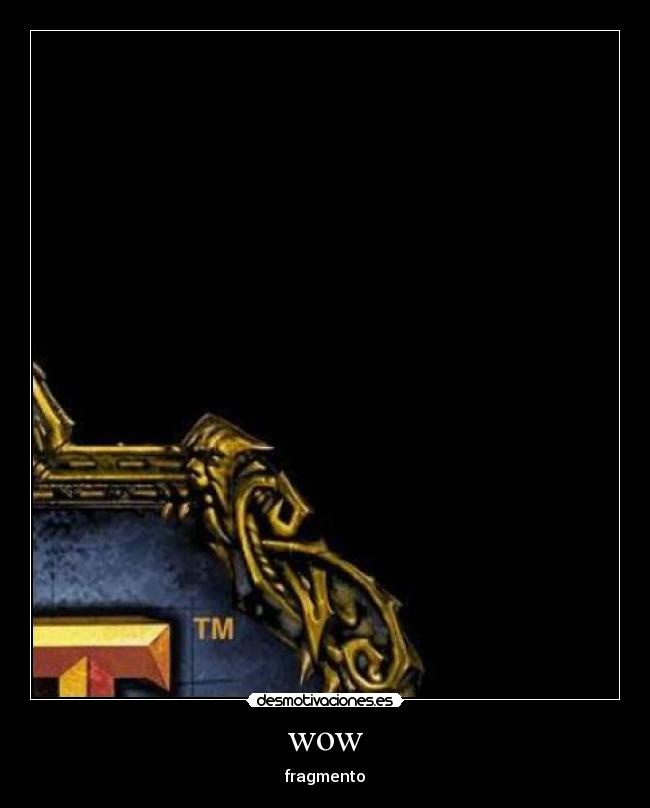 wow - fragmento
