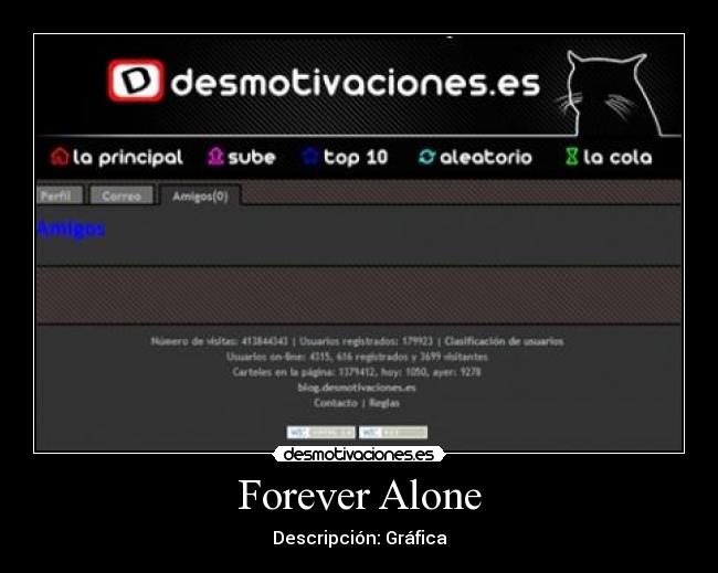 Forever Alone - Descripción: Gráfica