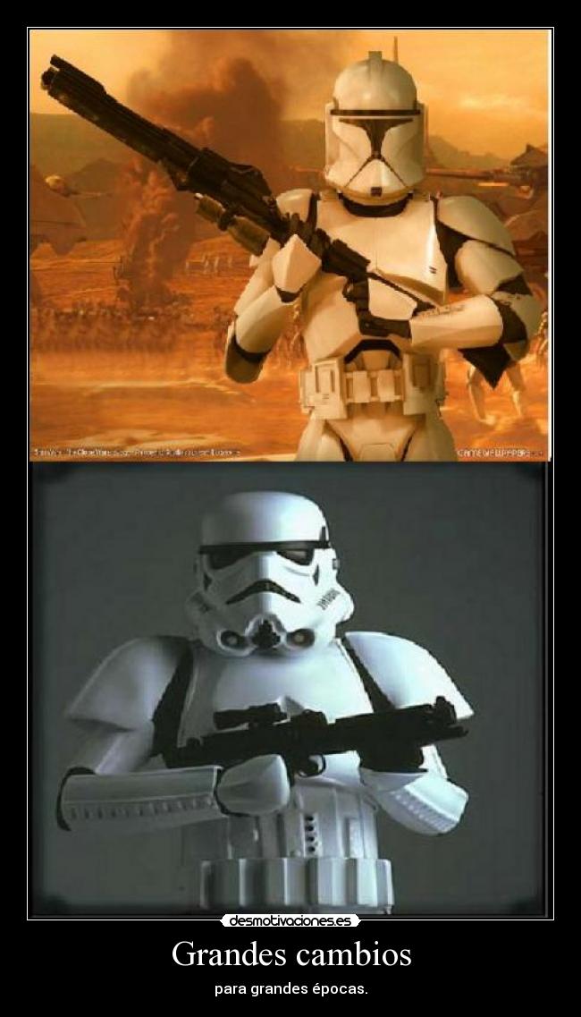Grandes cambios - 
