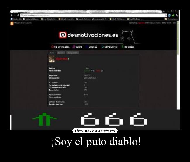 ¡Soy el puto diablo! - 