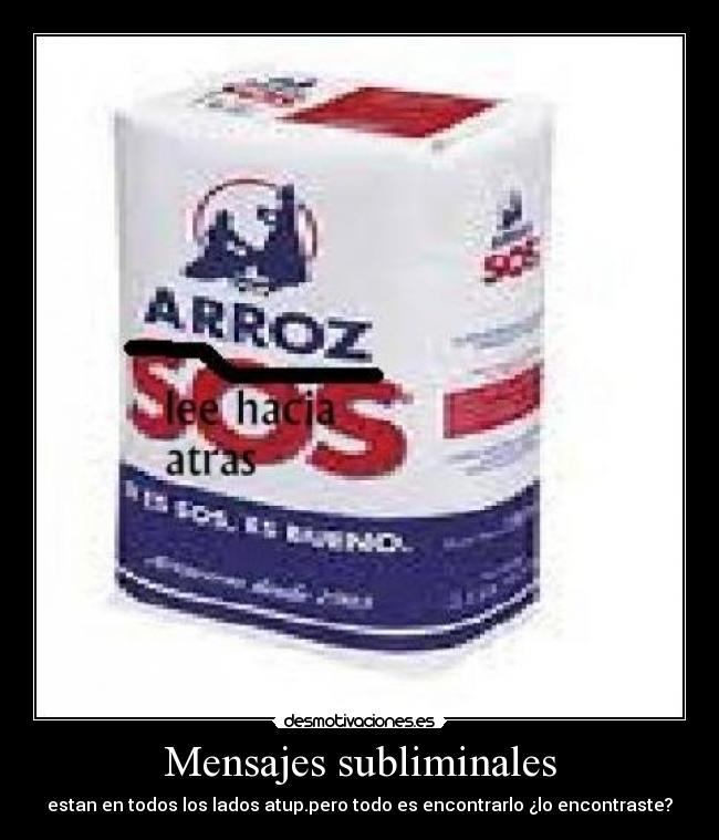 Mensajes subliminales -