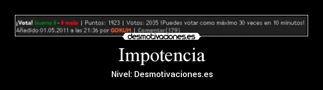 Impotencia - 