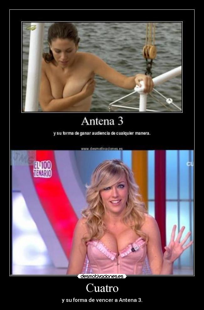 Cuatro - y su forma de vencer a Antena 3.