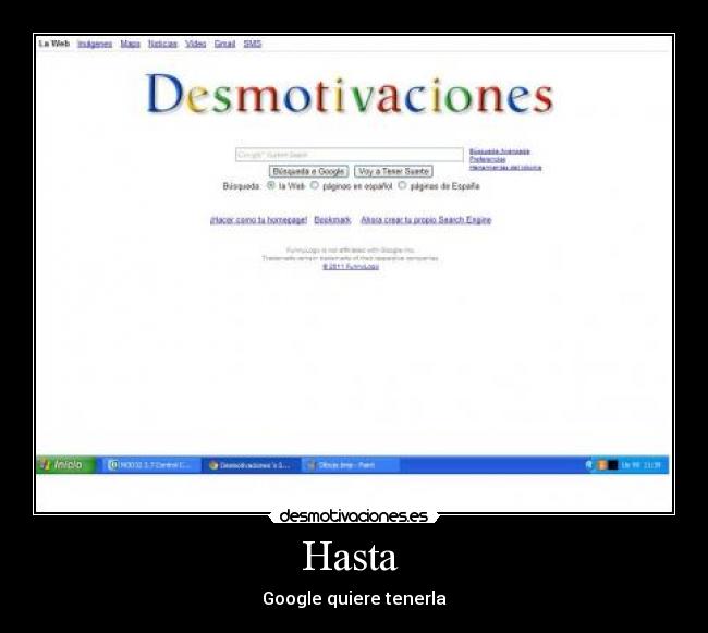 Hasta - Google quiere tenerla
