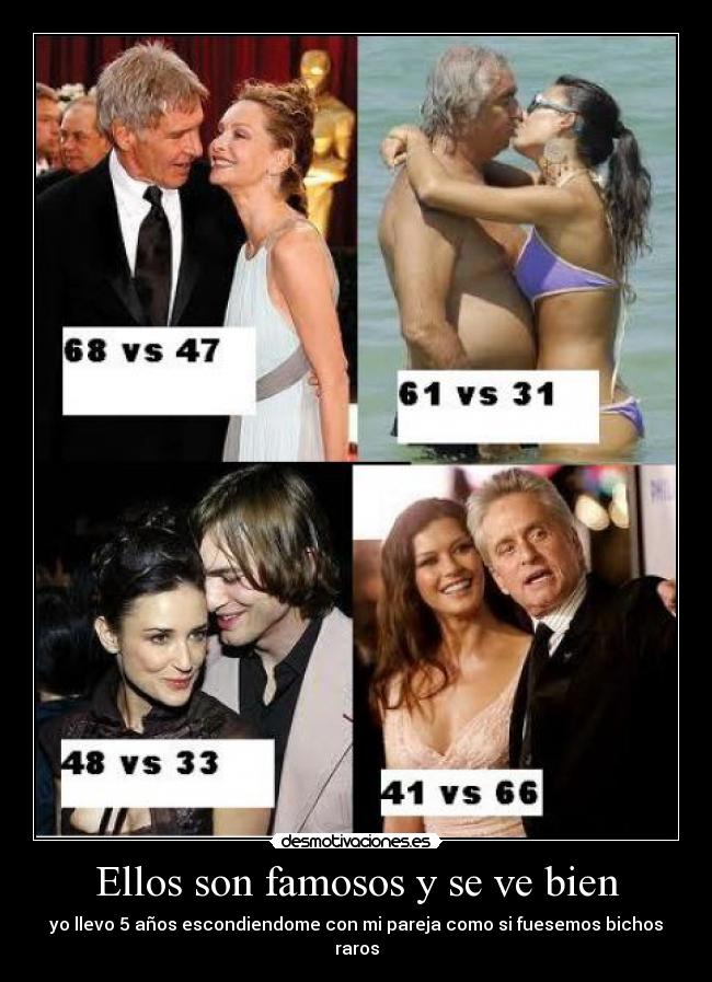Ellos son famosos y se ve bien - 
