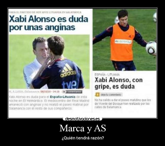 Marca y AS - ¿Quién tendrá razón?