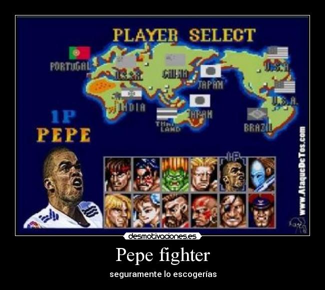 Pepe fighter -