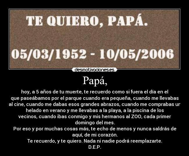 Papá, - 