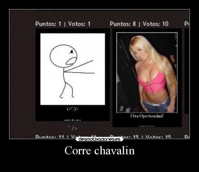 Corre chavalin - 