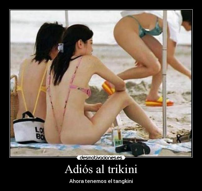 Adiós al trikini - Ahora tenemos el tangkini